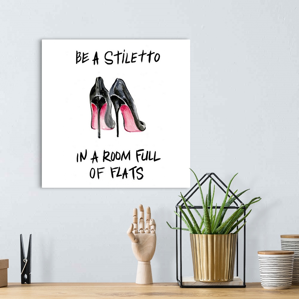 A bohemian room featuring If The Shoe Fits II