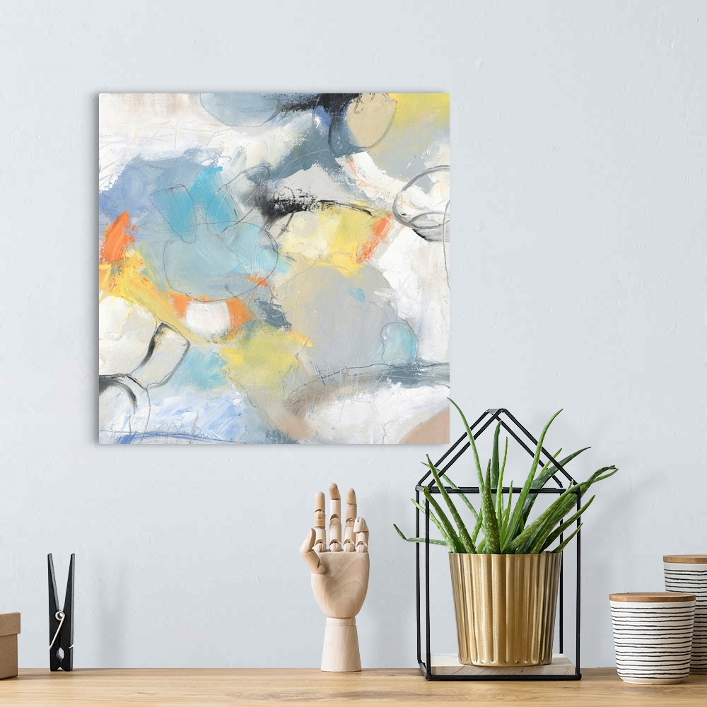 Abstract art paintings and contemporary abstract wall art prints