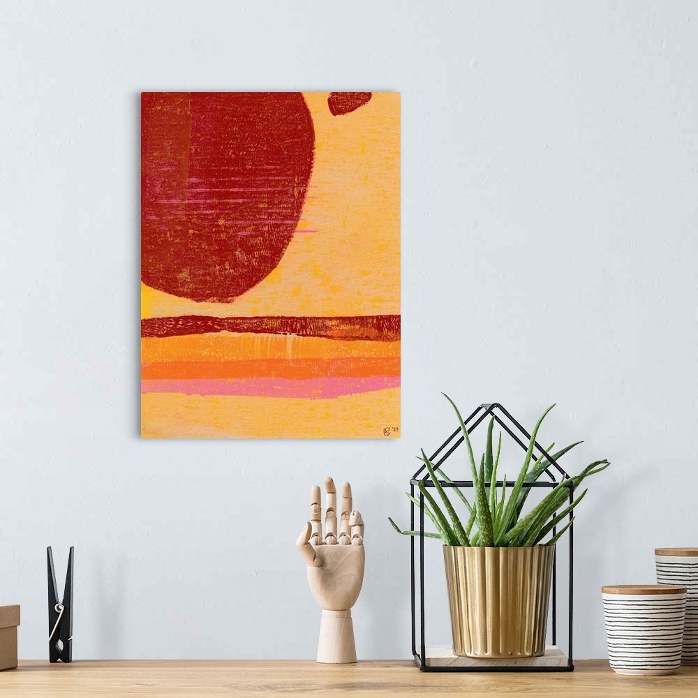 A bohemian room featuring Red Dot Series I