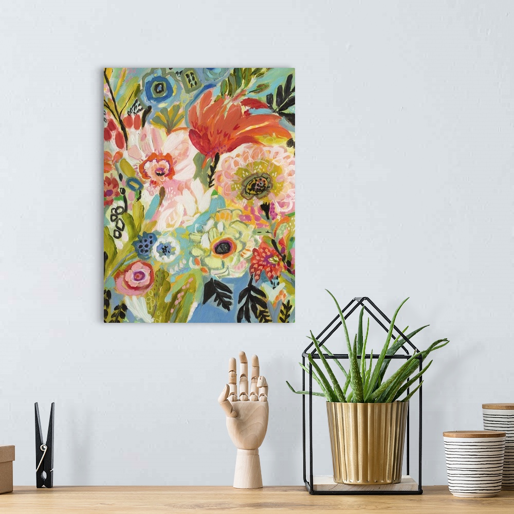 Secret Garden Floral III Wall Art, Canvas Prints, Framed Prints, Wall ...