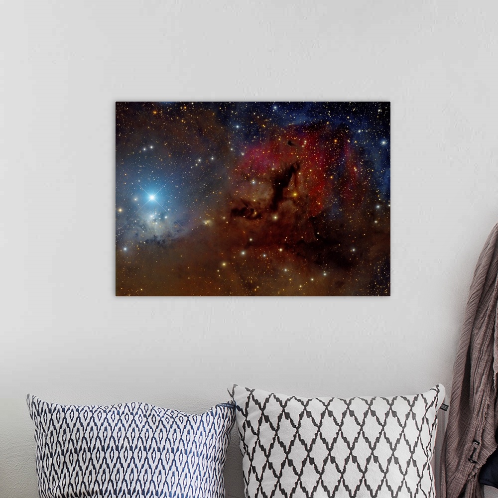A bohemian room featuring A beautiful starforming region in Perseus.