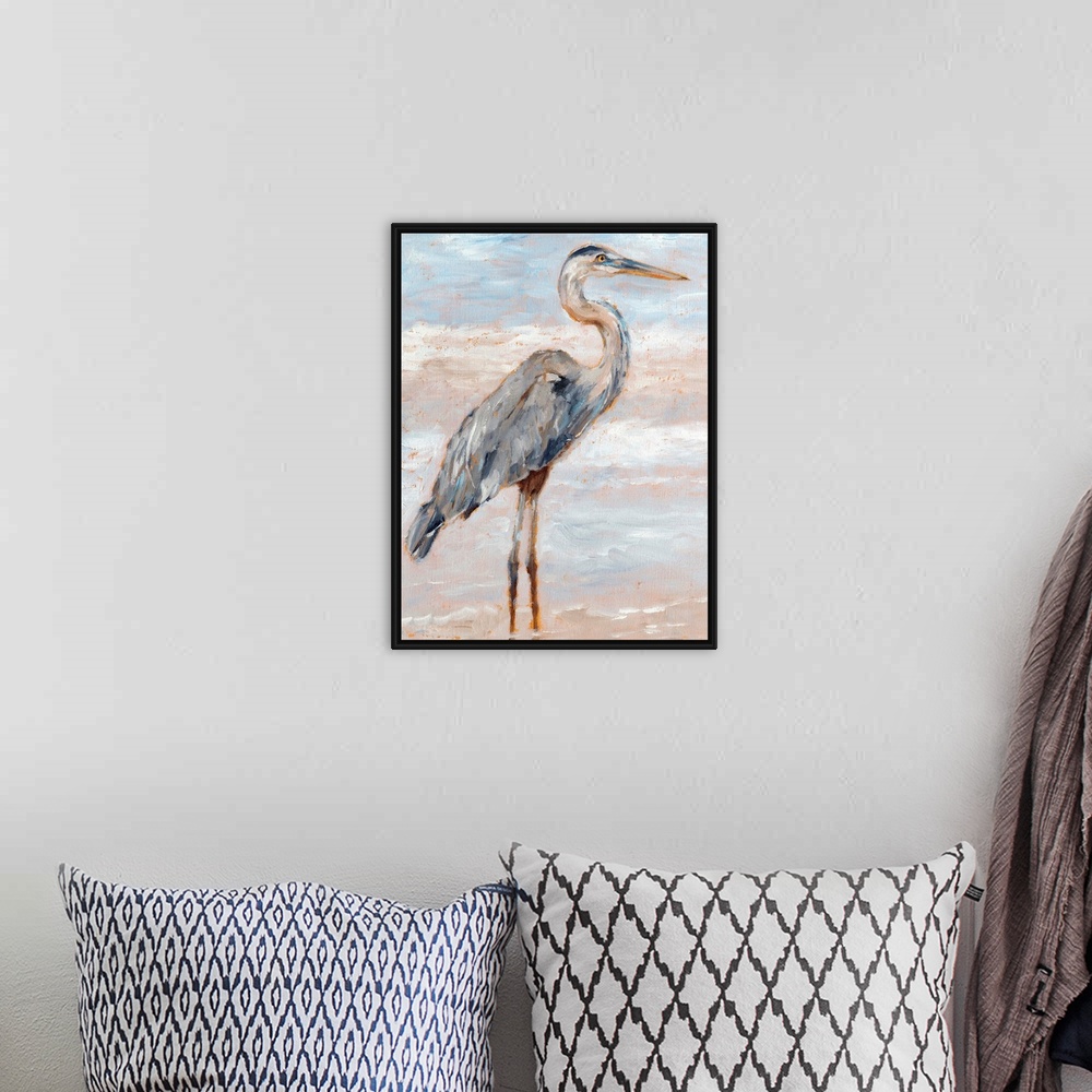 A bohemian room featuring Beach Heron I