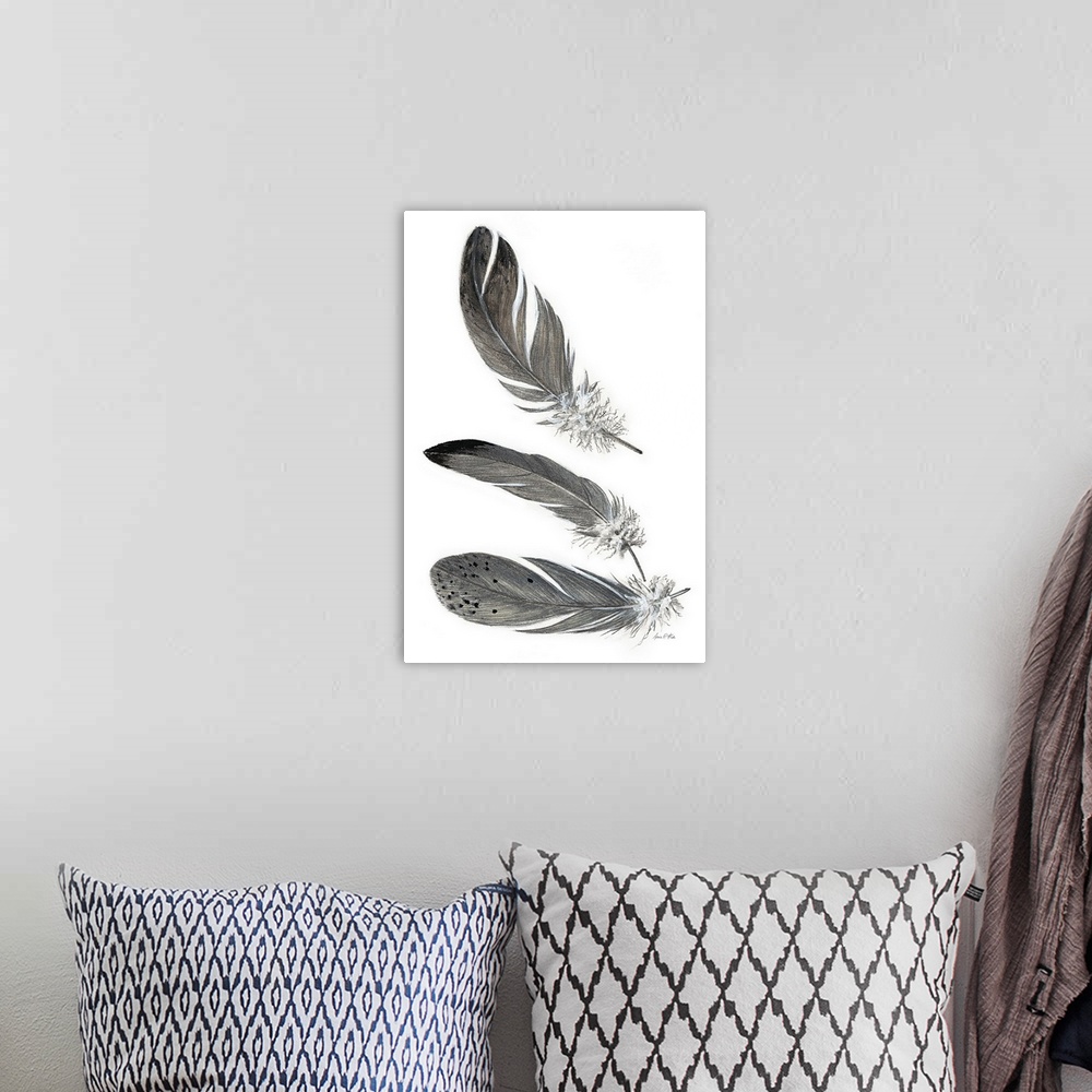 Three feathers print by Editors Choice