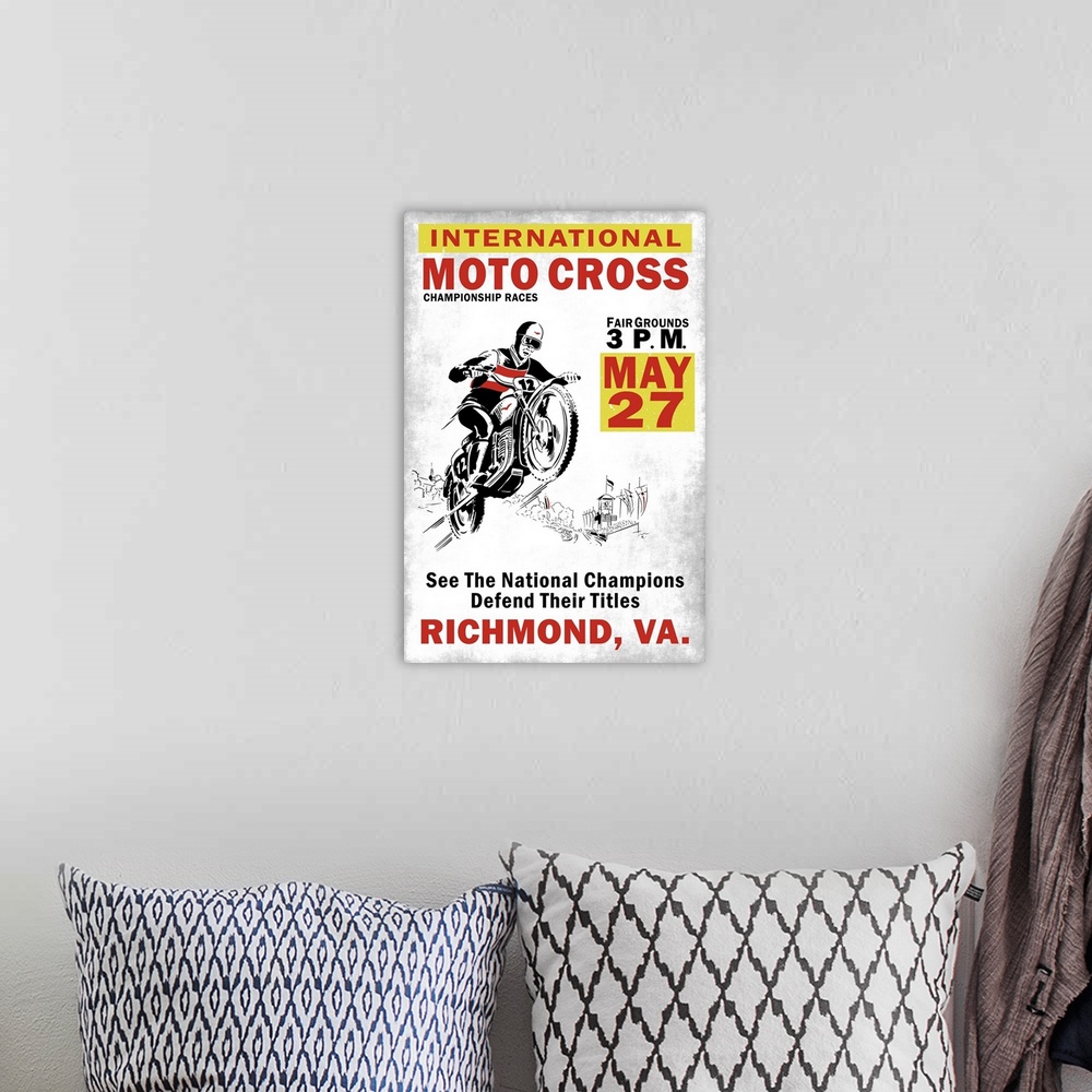 A bohemian room featuring MotoCross Richmond VA