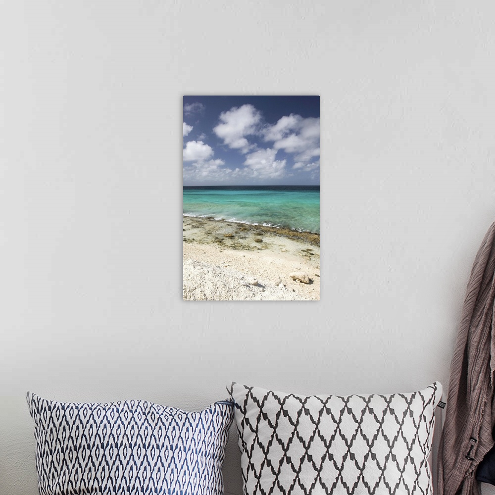 A bohemian room featuring ABC Islands-BONAIRE-Pink Beach:.Beach View
