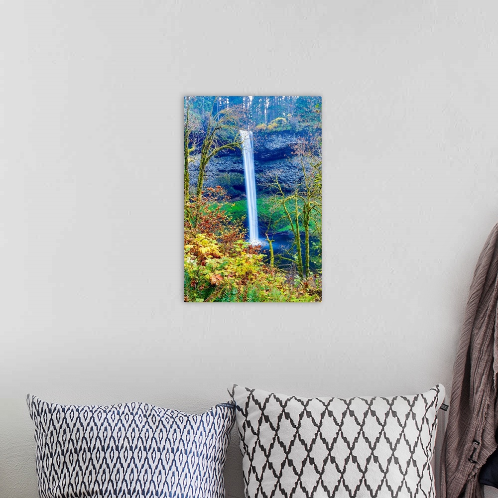 A bohemian room featuring United States, Oregon, Silver Falls State Park, South Falls