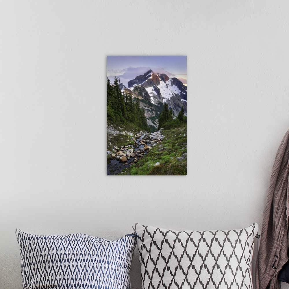 A bohemian room featuring Whatcom Peak North Cascades National Park