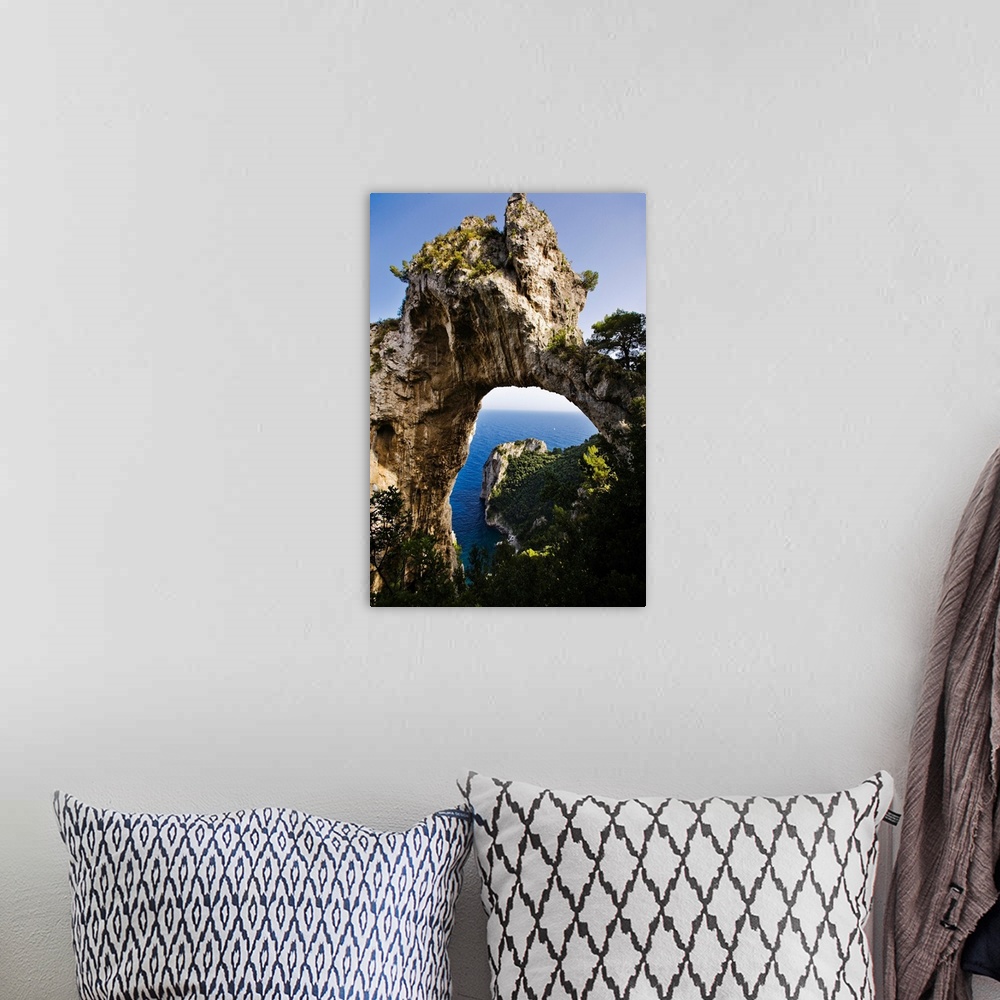 A bohemian room featuring Arco Naturale, Capri, Capri Island, Campania, Italy