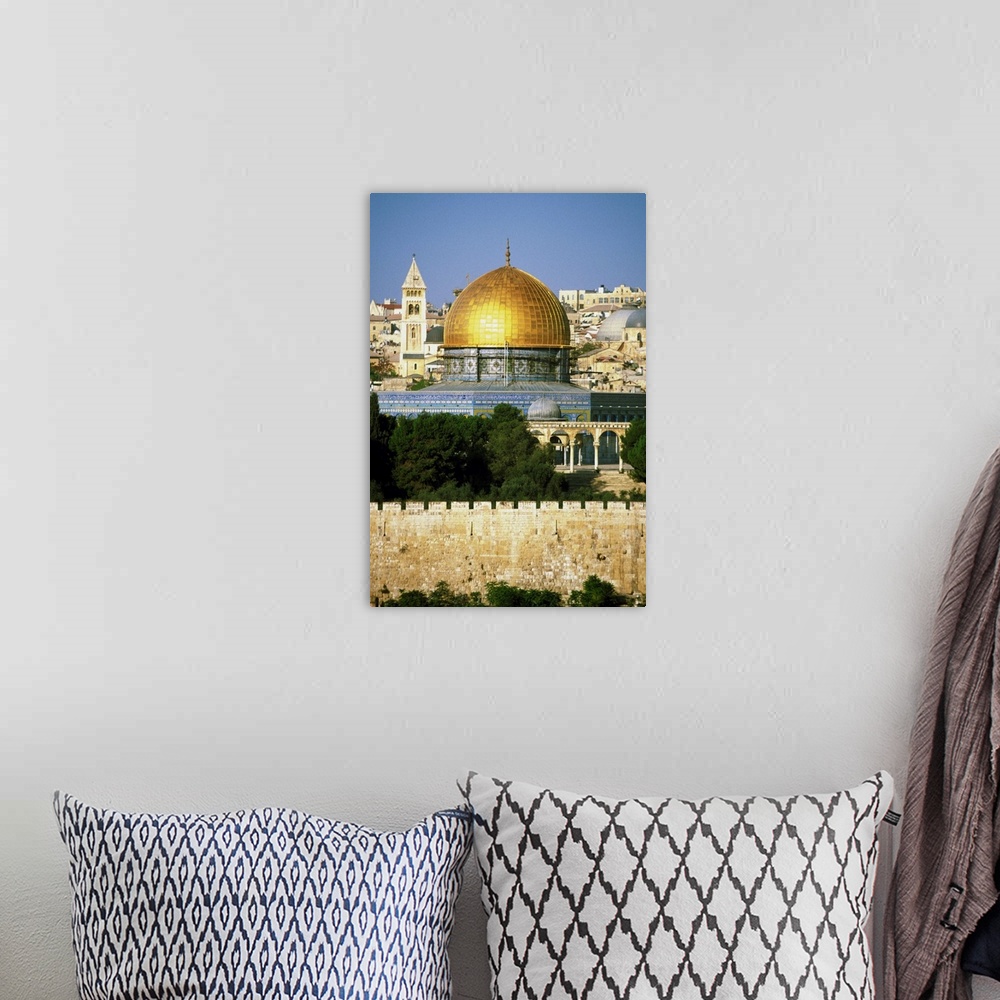 A bohemian room featuring Dome of the Rock Muslim Shrine, Jerusalem, Israel