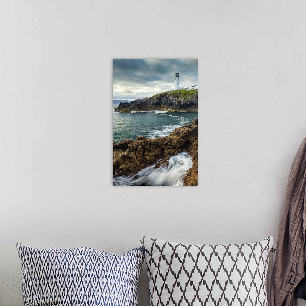 A bohemian room featuring Fanad Head Lighthouse, Co. Donegal, Ireland.