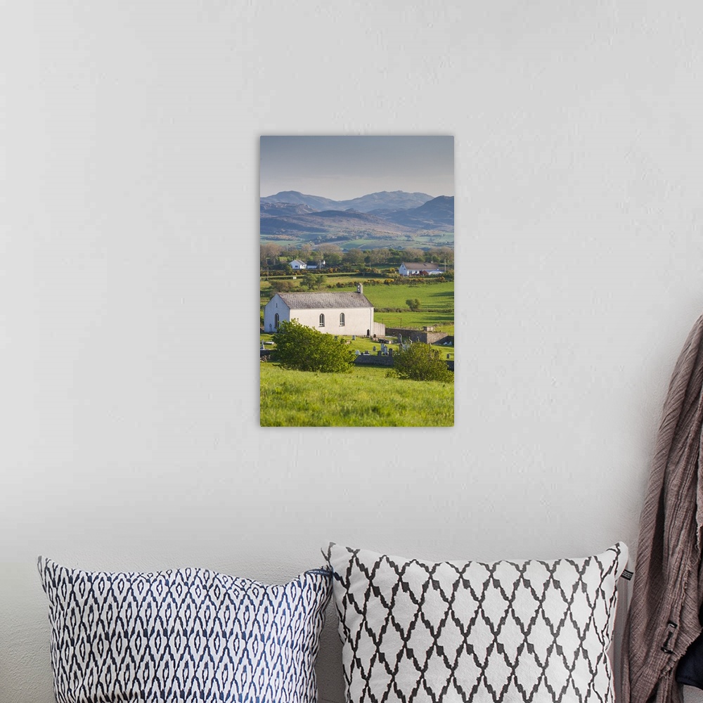 A bohemian room featuring Ireland, County Donegal, Fanad Peninsula, Fanad Head, landscape.