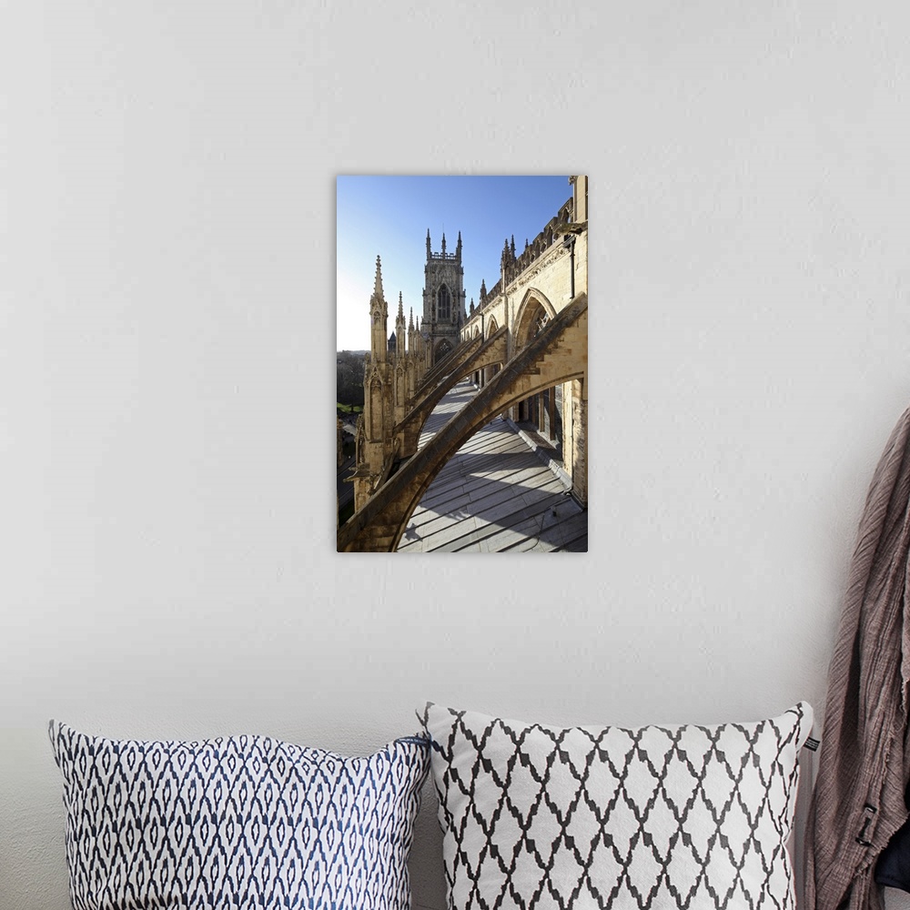 A bohemian room featuring York Minster is a Gothic cathedral in York, England and is one of the largest of its kind in Nort...