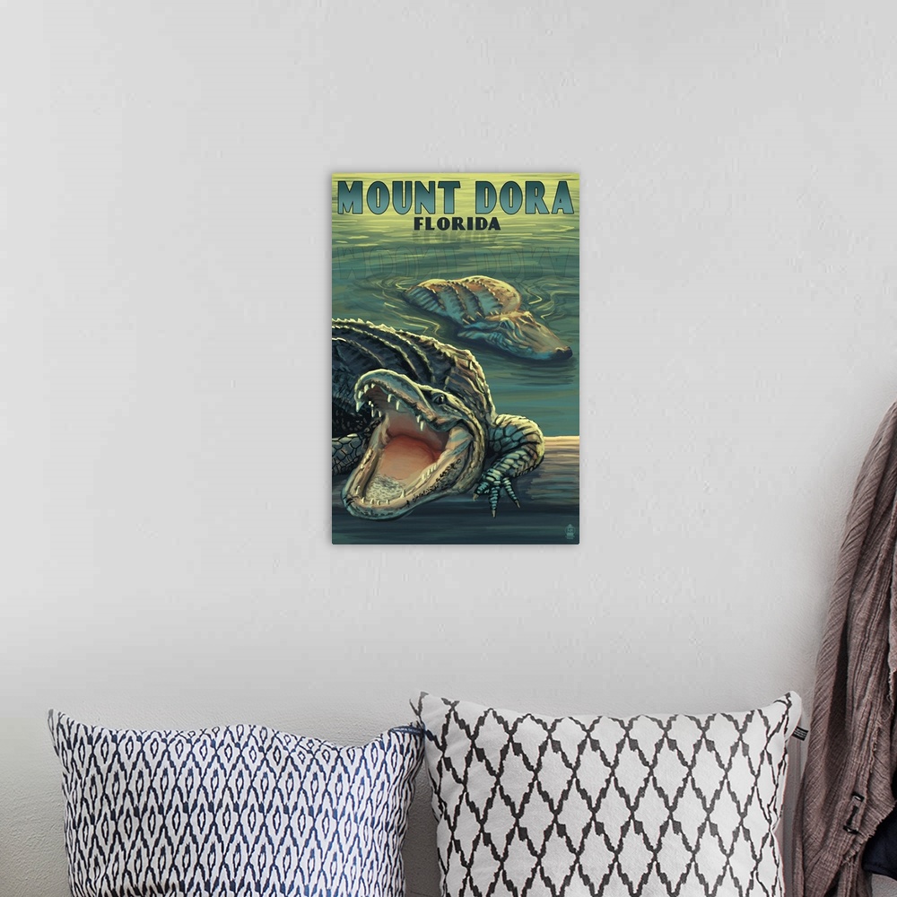 A bohemian room featuring Mount Dora, Florida, Alligators