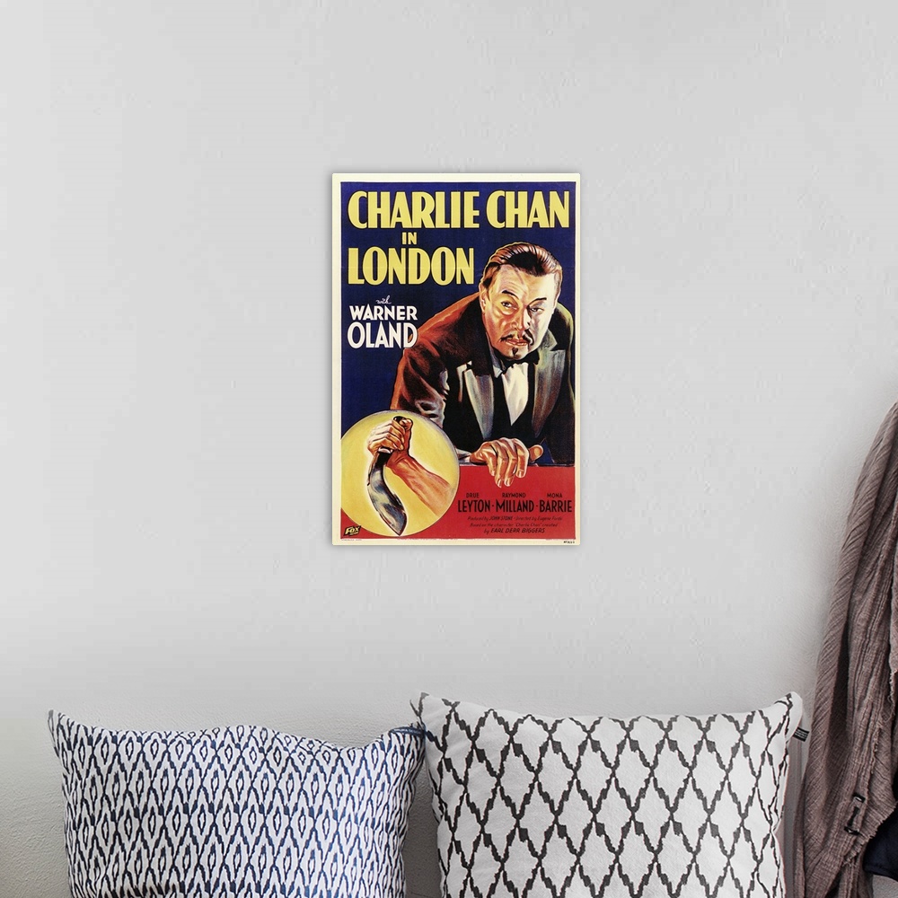 A bohemian room featuring Charlie Chan in London (1934)