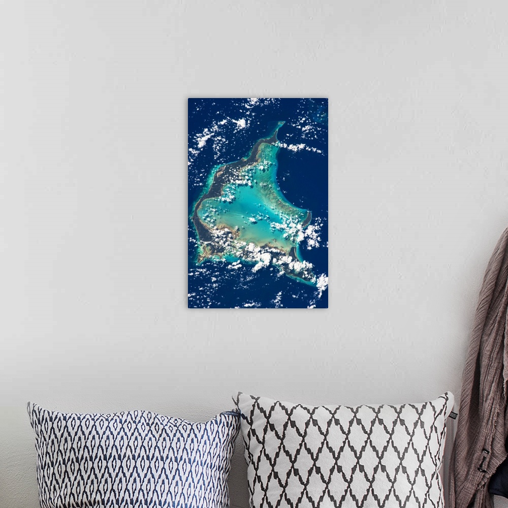 A bohemian room featuring Satellite view of Turks and Caicos Islands