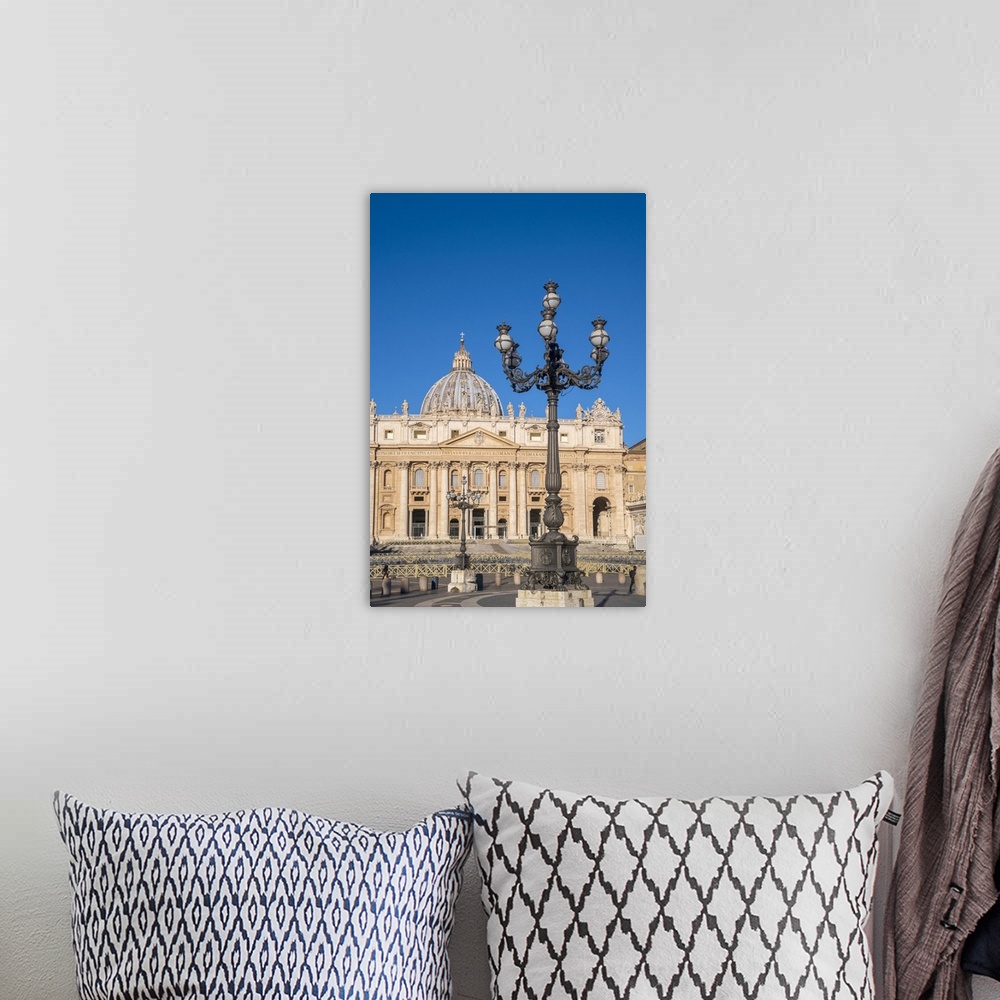 A bohemian room featuring St. Peter's Square, St. Peter's Basilica, UNESCO World Heritage Site, The Vatican, Rome, Lazio, I...