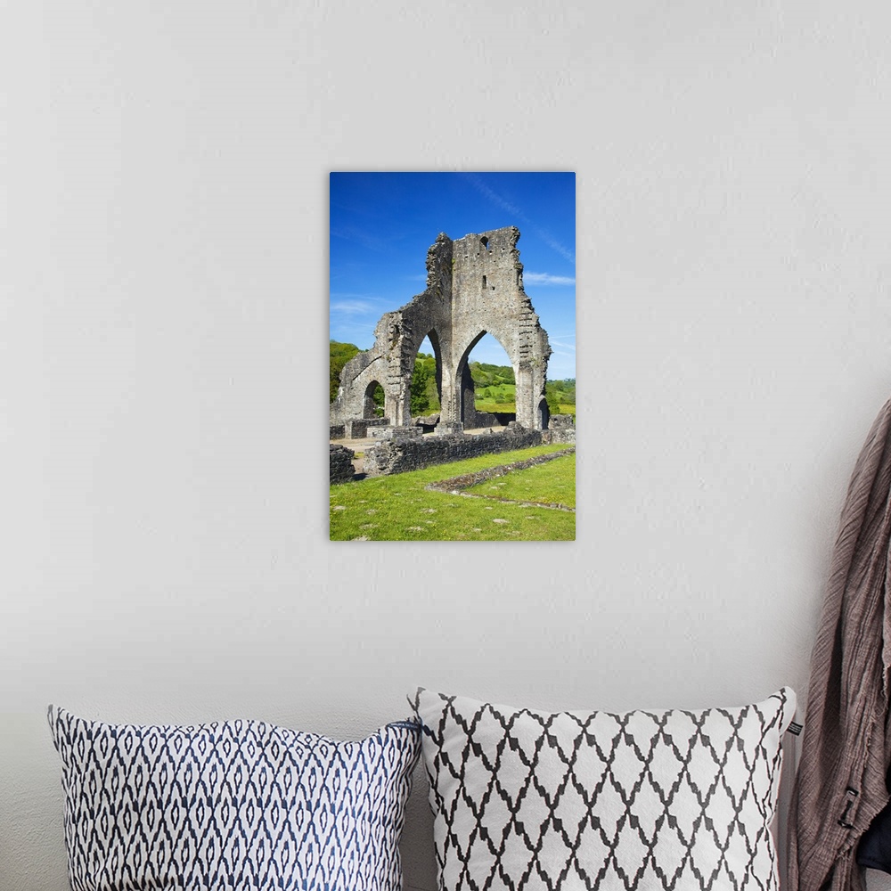 A bohemian room featuring Talley Abbey, near Llandeilo, Carmarthenshire, Wales