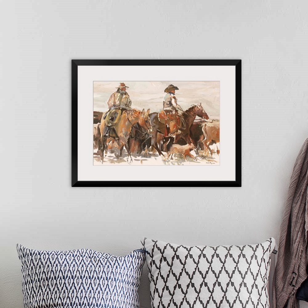 A bohemian room featuring The Roundup Warm