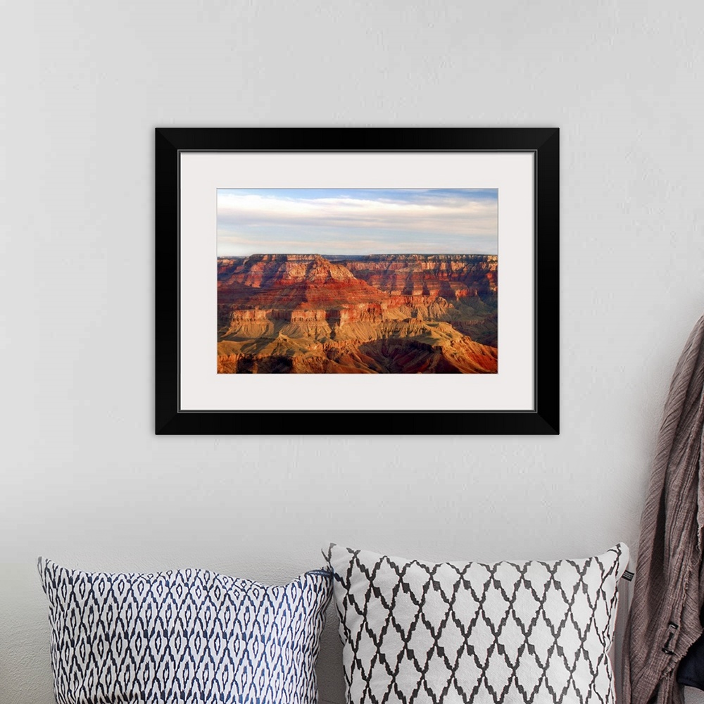 A bohemian room featuring Grand Canyon Dawn III