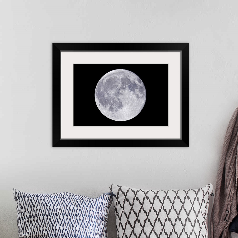 A bohemian room featuring Full moon in the sky