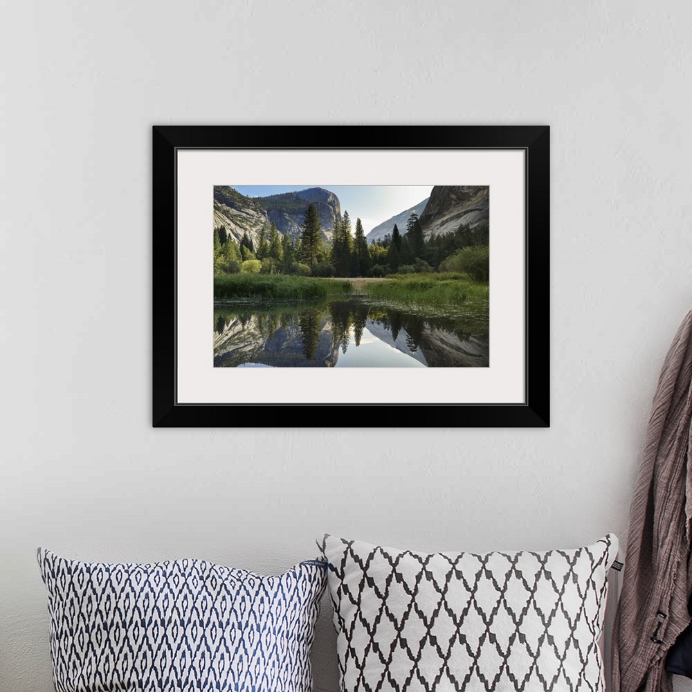 A bohemian room featuring Morning shot of the Mirror Lake, Yosemite