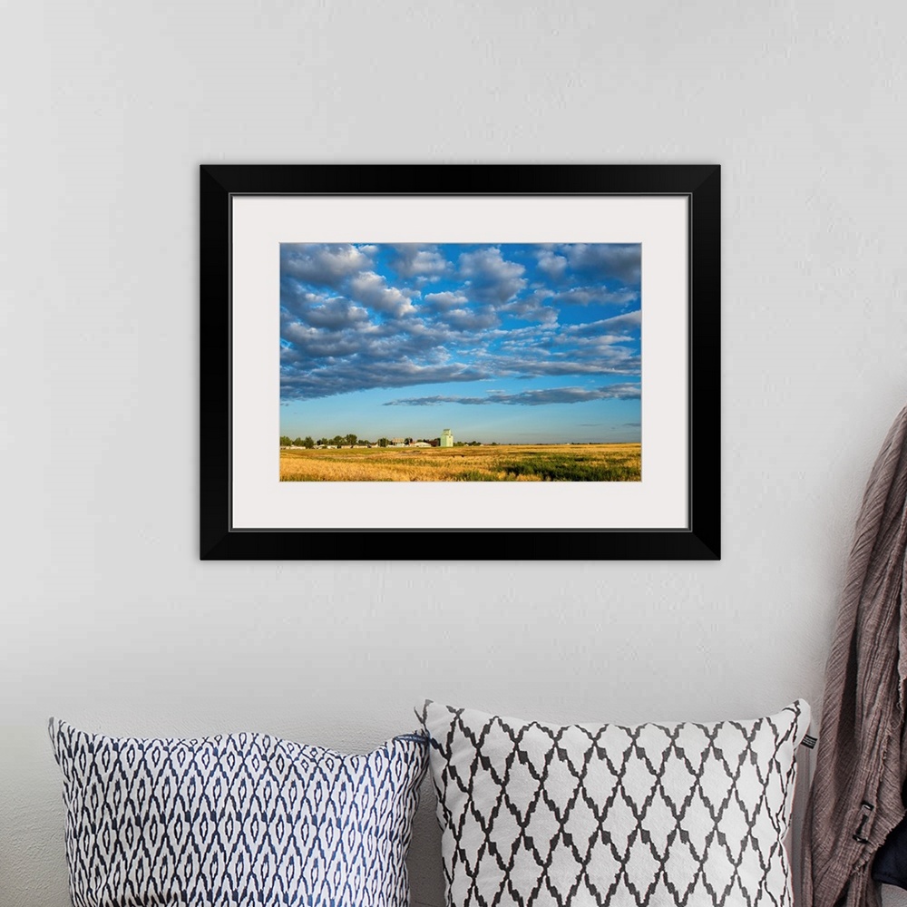 A bohemian room featuring Canada, Alberta, Stavely, Prairie Landscape.