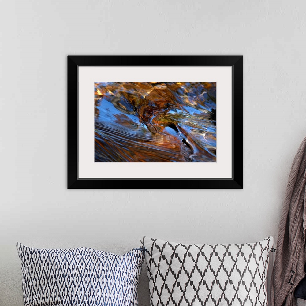 A bohemian room featuring Abstract shot of flowing water, Michigan