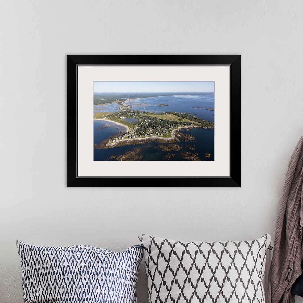 A bohemian room featuring Biddeford, Maine, USA - Aerial Photograph
