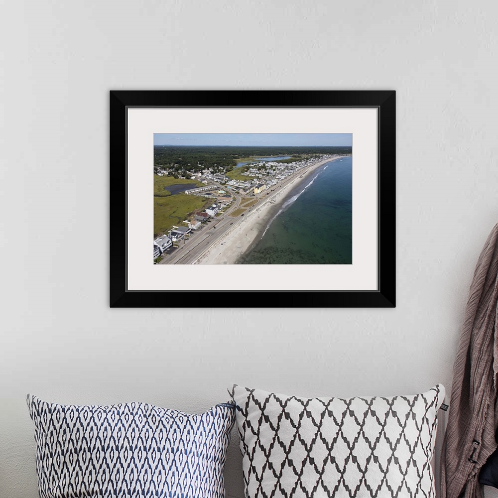 A bohemian room featuring Hampton Beach, New Hampshire, USA - Aerial Photograph