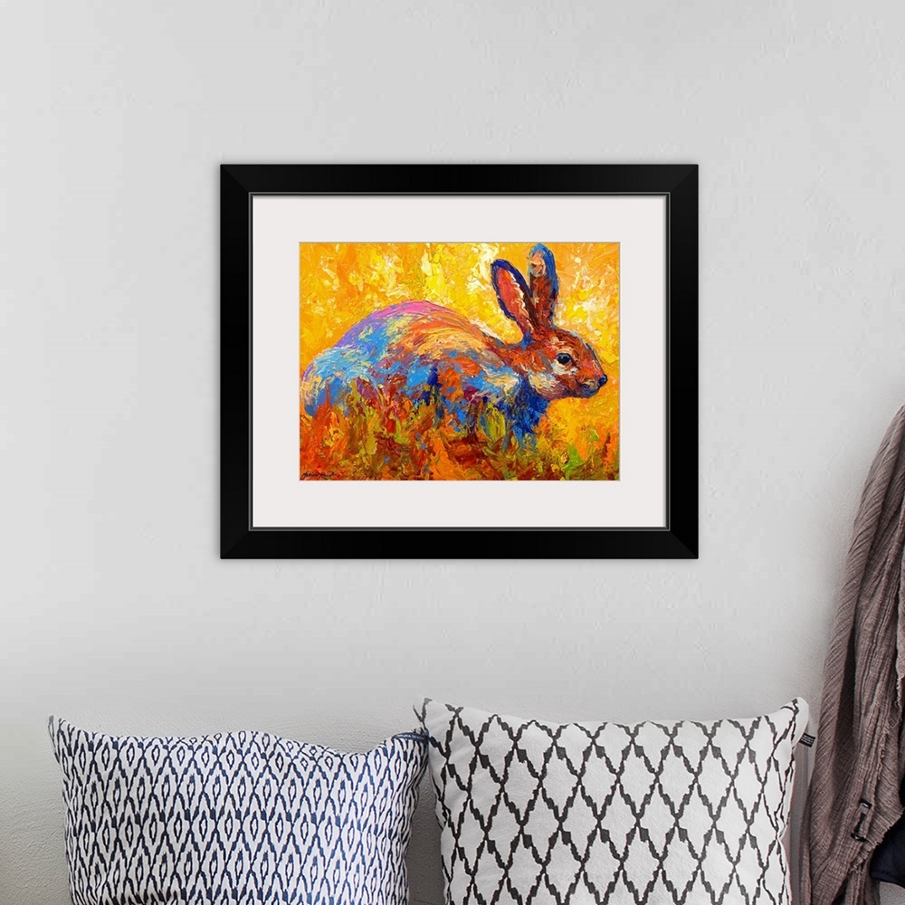 A bohemian room featuring Forest Rabbit II