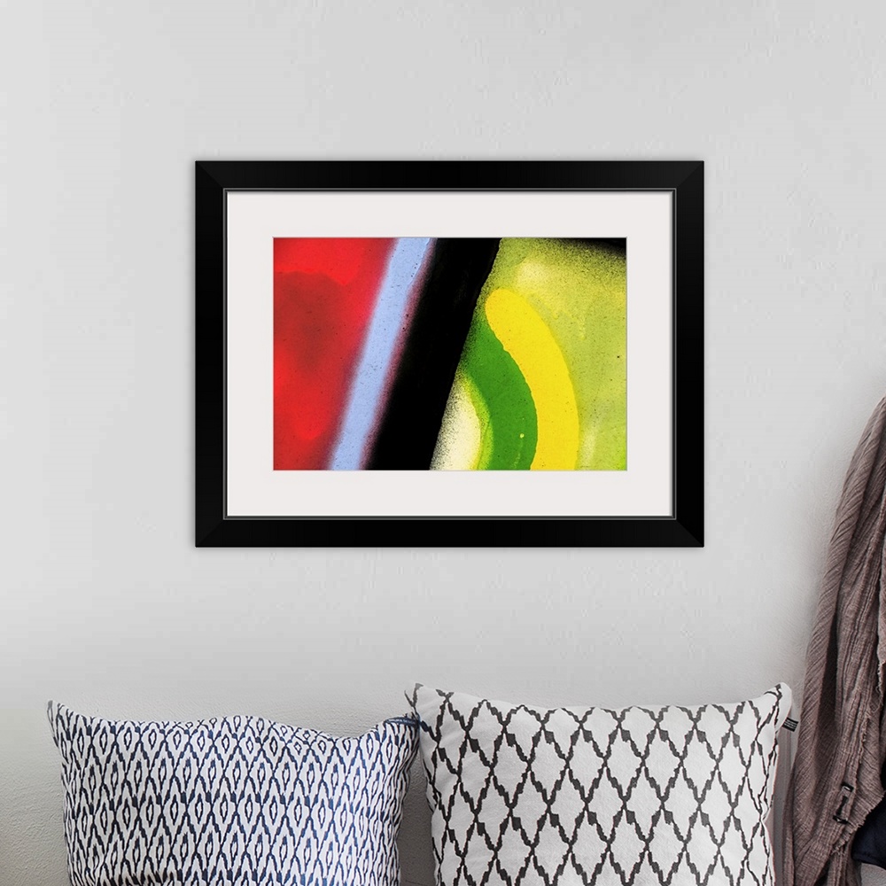 A bohemian room featuring Abstract IV