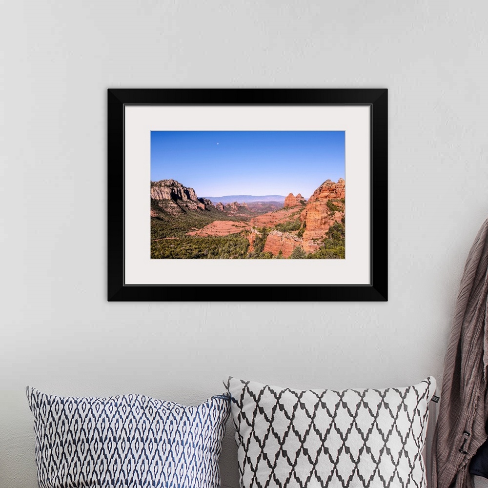 A bohemian room featuring View of Damfino Canyon in Sedona, Arizona.
