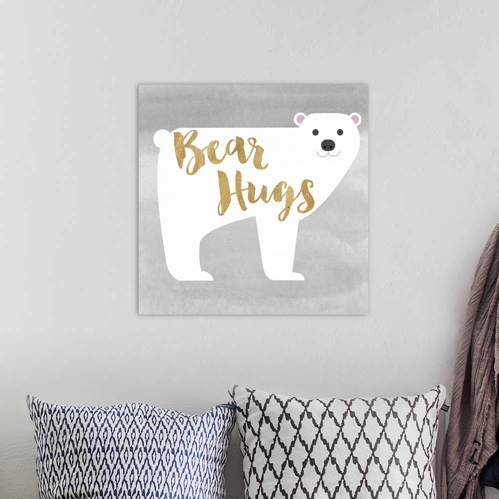 Bear Hugs Wall Art, Canvas Prints, Framed Prints, Wall Peels | Great ...