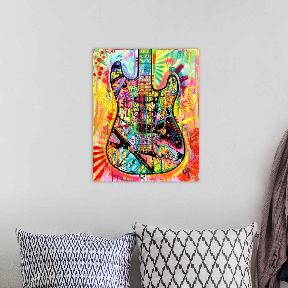 Guitar Wall Art, Canvas Prints, Framed Prints, Wall Peels | Great Big ...