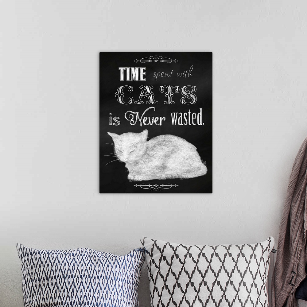 A bohemian room featuring Time Spent With Cats