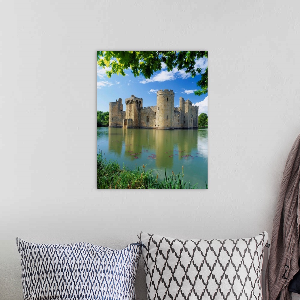 A bohemian room featuring England, Sussex, Bodiam Castle