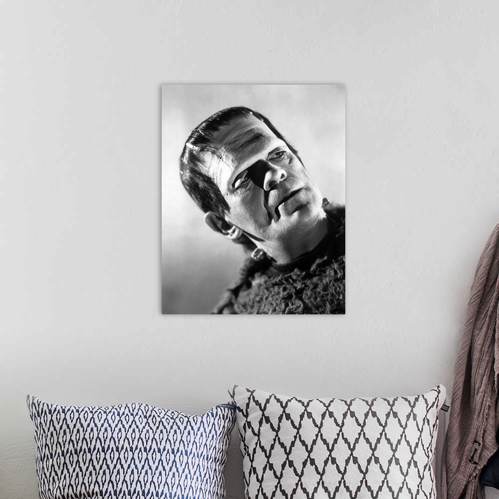 A bohemian room featuring Boris Karloff in Son Of Frankenstein - Vintage Publicity Photo
