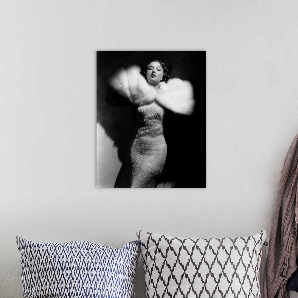 A bohemian room featuring Fay Wray, Ca. Mid-1930's