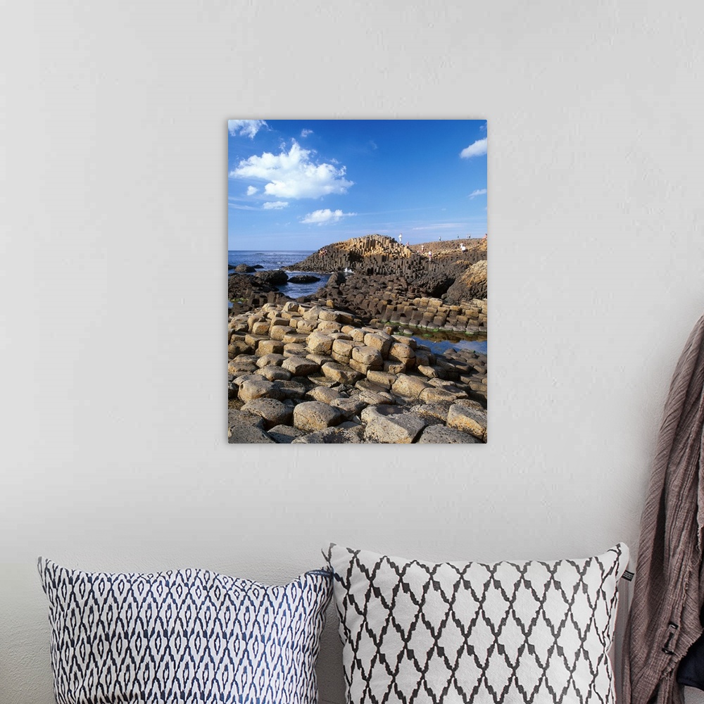 A bohemian room featuring Giants Causeway, County Antrim, Northern Ireland