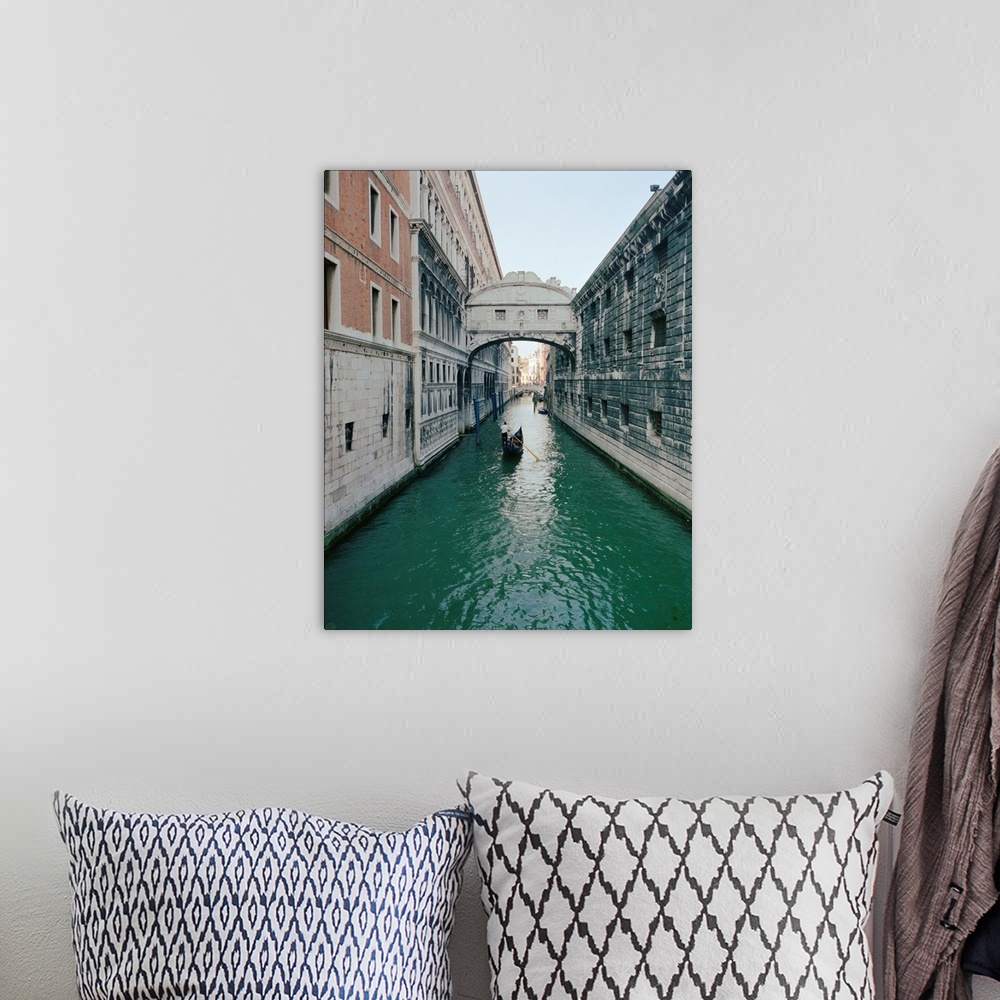 A bohemian room featuring Venice Canal, Italy