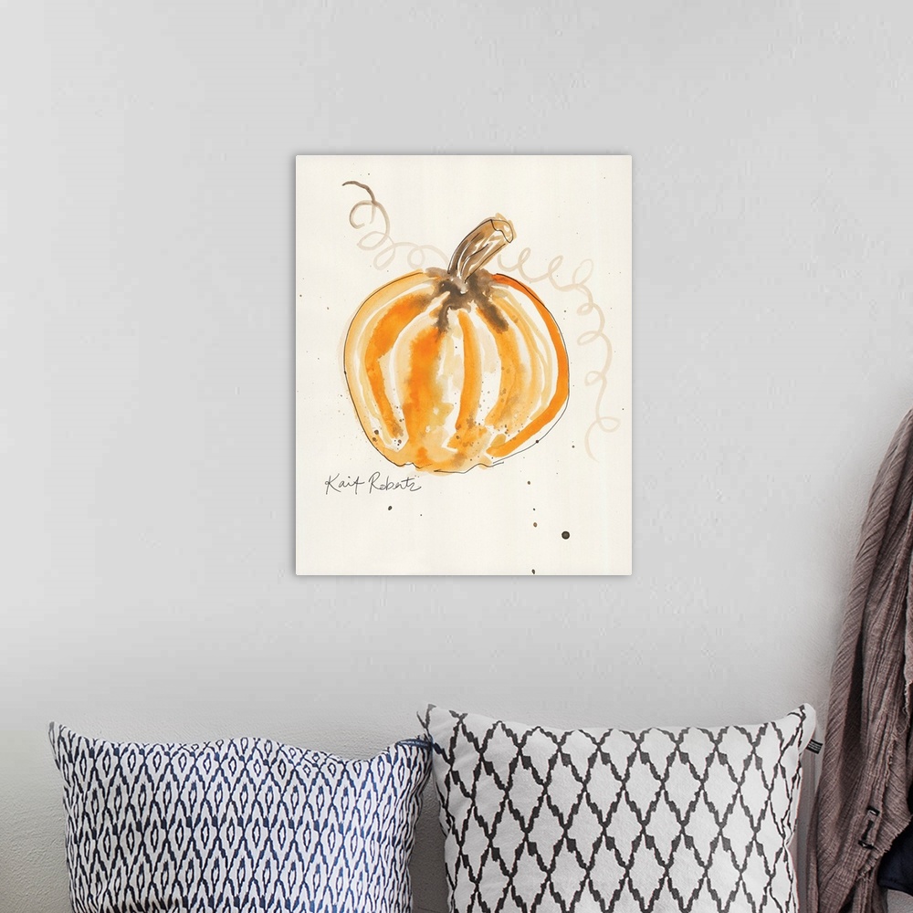 A bohemian room featuring P Is For Pumpkin