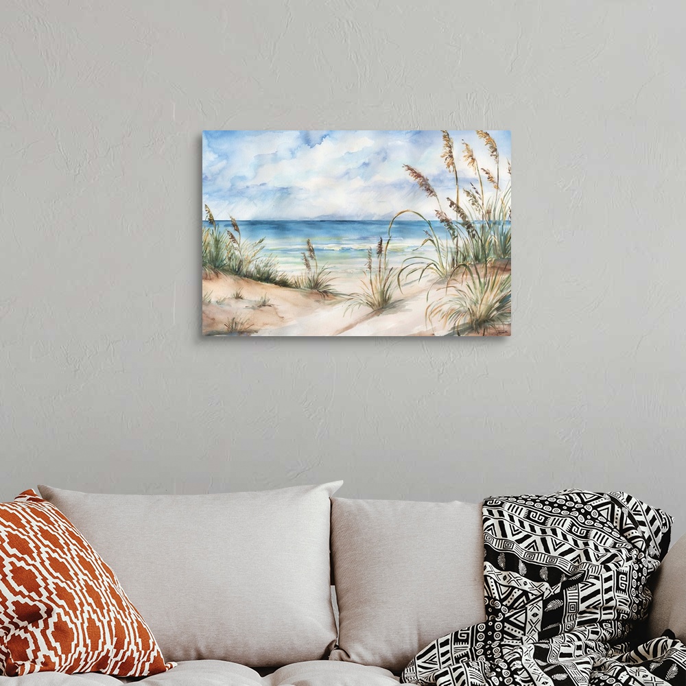Seaview Landscape Wall Art, Canvas Prints, Framed Prints, Wall Peels ...