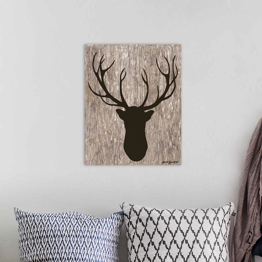 A bohemian room featuring Wilderness Deer