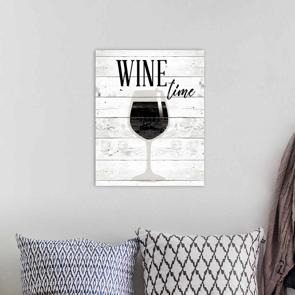 A bohemian room featuring Wine Time