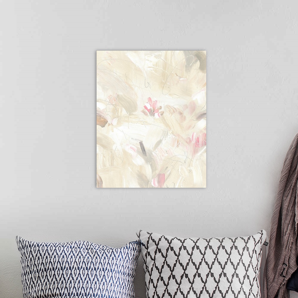 A bohemian room featuring Soft Abstraction II