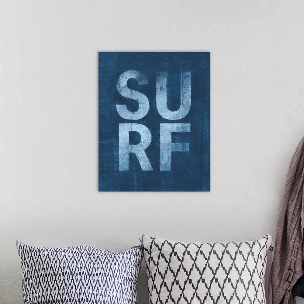 A bohemian room featuring Surf Sentiment IV