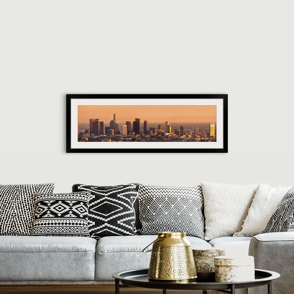 A bohemian room featuring Los Angeles Sunset A