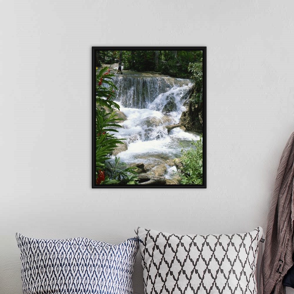 A bohemian room featuring Dunns River Falls, Ocho Rios, Jamaica, West Indies, Caribbean