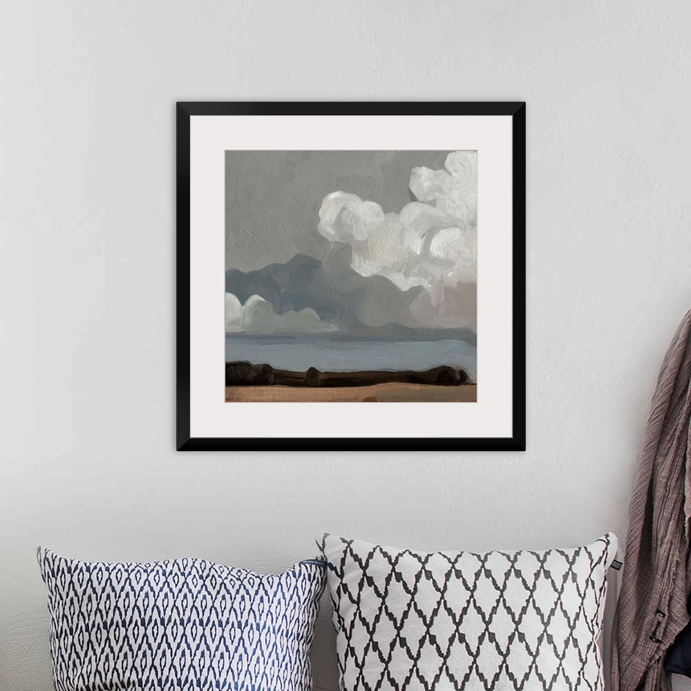 A bohemian room featuring Cloud Formation II
