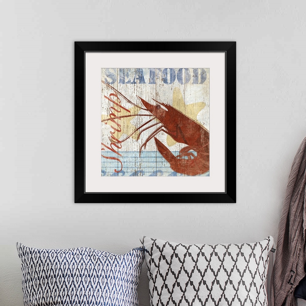 A bohemian room featuring Seafood IV